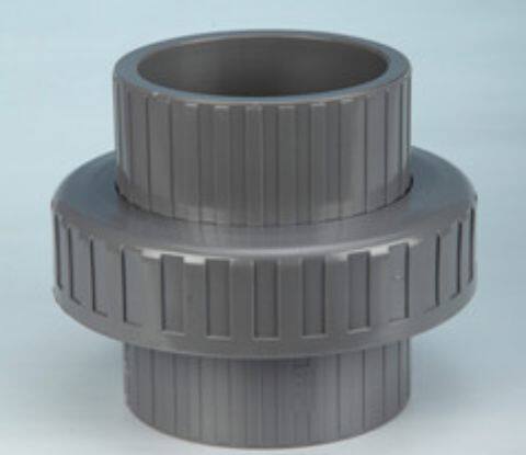PVC活结 DN25 32mm1寸 锚牌日标PVC-U塑胶给水UPVC活接 由令 由任