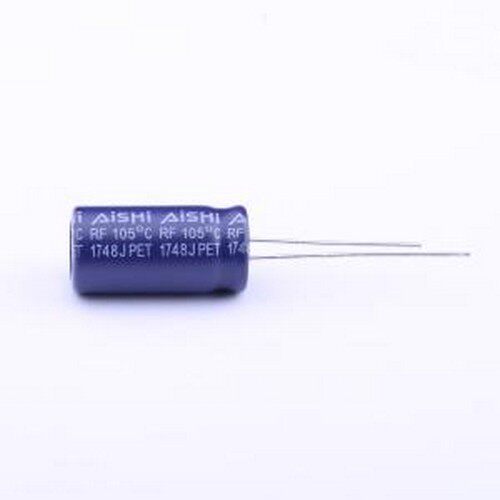 ERF1EM102G20OT 直插铝电解电容 1000uF ±20% 25V 插件,D10xL20m