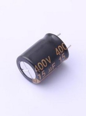 01EC3995 直插铝电解电容 15uF ±20% 400V 停产 插件,D10xL13mm