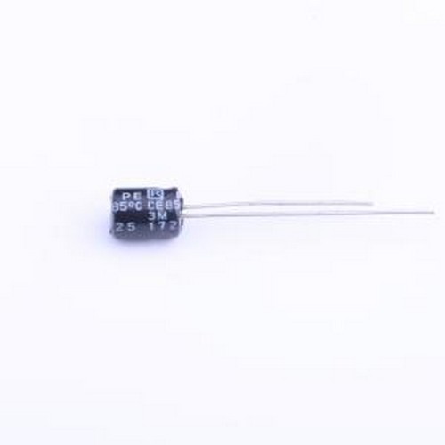 16MS747MEFC5X7 直插铝电解电容 47uF ±20% 16V 插件,D5xL7mm