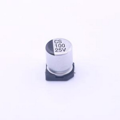 CS1E101M-CRE77 贴片型铝电解电容 100uF ±20% 25V SMD,D6.3xL7.