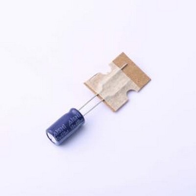 ERR1AM471E12B25T 直插铝电解电容 470uF ±20% 10V 插件,D6.3xL1
