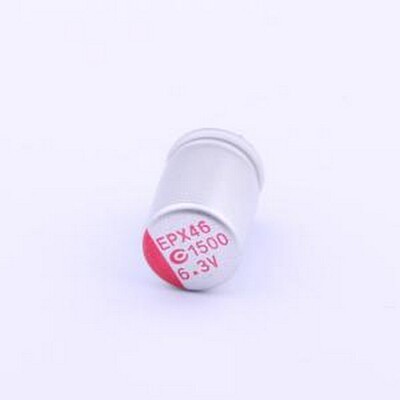 6R3AREP152M08A2E12P35 固态电容 1500uF ±20% 6.3V 插件,D8xL11