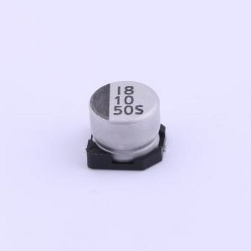 VES100M1HTR-0605 贴片型铝电解电容 10uF ±20% 50V SMD,D6.3xL5