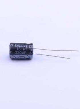 ECRE0812331M016P00 直插铝电解电容 330uF ±20% 16V 插件,D8xL1