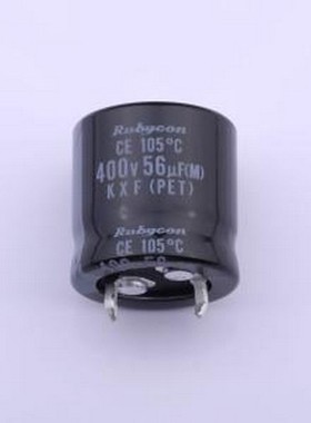 400KXF56MCDASN20X20 牛角型电解电容 56uF ±20% 400V 插件,D20x