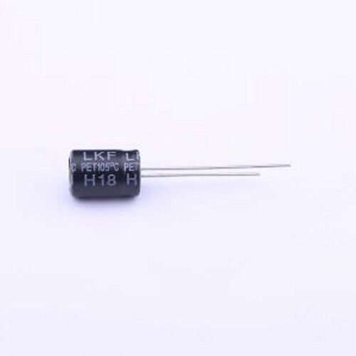 LKFDF1C471MF 直插铝电解电容 470uF ±20% 16V 插件,D8xL11.5mm