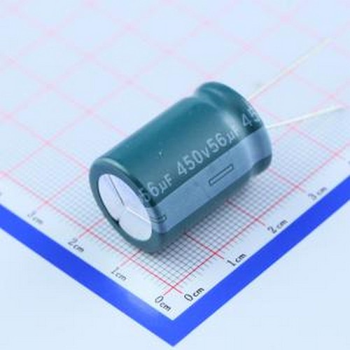 EGD2WM560M25OT 直插铝电解电容 56uF ±20% 450V 插件,D18xL25mm