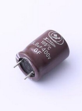 EGF2GM6R8G12CTCVZC-L=3 直插铝电解电容 6.8uF ±20% 400V 插件,
