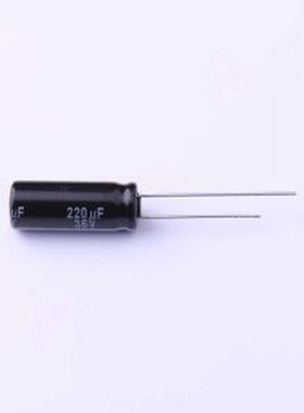 EEUTP1V221L 直插铝电解电容 220uF ±20% 35V 插件,D8xL20mm