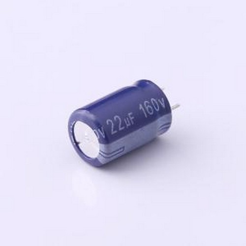 EGW2CM220F12C33T 直插铝电解电容 22uF ±20% 160V 插件,D8xL12m