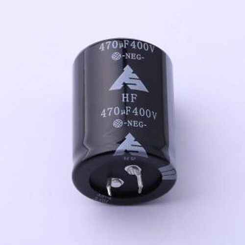 HFG471M35045FVA 牛角型电解电容 470uF ±20% 400V 插件,D35xL45