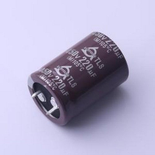 TLS450V220M25.4*35 V 牛角型电解电容 220uF 450V 插件,D25.4xL3