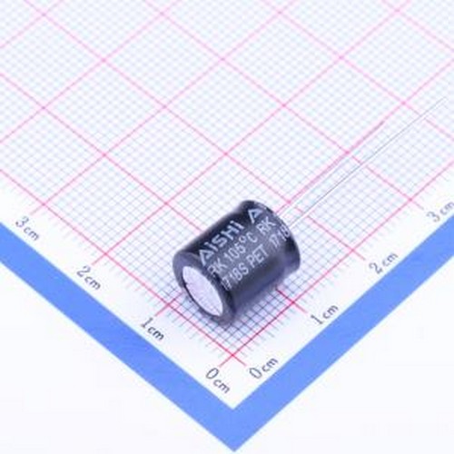 ERK2GM100G10OT 直插铝电解电容 10uF ±20% 400V 插件,D10xL10mm