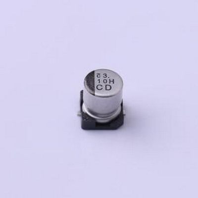 UCD1H100MCL6GS 贴片型铝电解电容 10uF ±20% 50V SMD,D5xL5.8mm