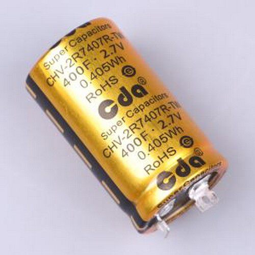 CHV-2R7407R-TW-Z2 超级电容器 400F -10%~+30% 2.7V 插件