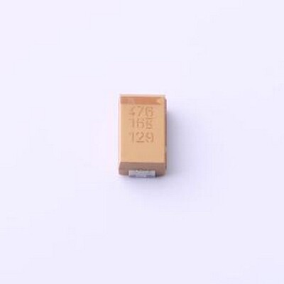 T495D476K016ATA150 钽电容 47uF ±10% 16V SMD,4.3x7.3mm