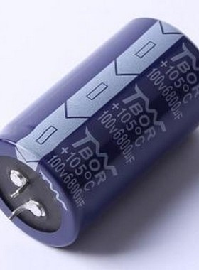 CS682MJJ60B 牛角型电解电容 6800uF 100V 插件,D35xL60mm