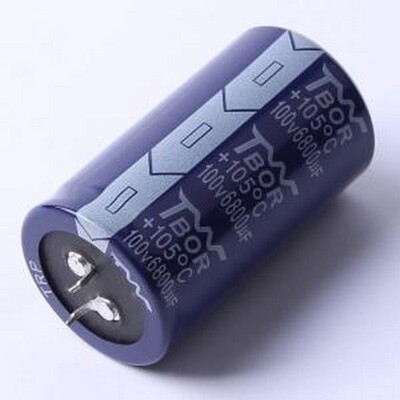 CS682MJJ60B 牛角型电解电容 6800uF 100V 插件,D35xL60mm