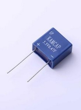 SP-5R5-Z474VYA06 超级电容器 0.47F 0%~+30% 5.5V 插件,P=11.5mm