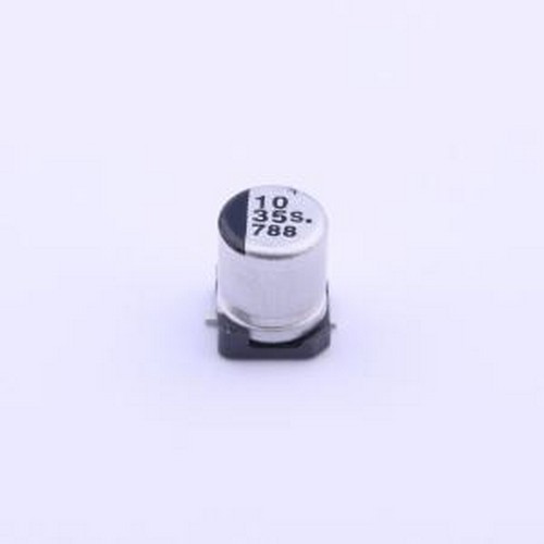 EEE1VA100WAR 贴片型铝电解电容 10uF ±20% 35V SMD,D4xL5.4mm