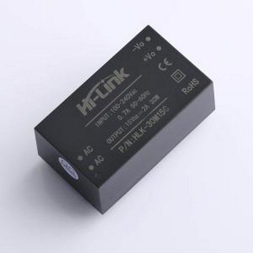 HLK-30M15C 电源模块 HLK-30M15C 插件,57.5x33.5x23.8mm