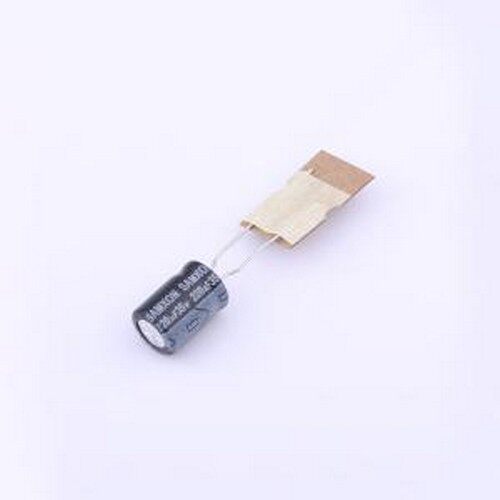 EGY227M1VF12TCSHP 直插铝电解电容 220uF ±20% 35V 插件,D8xL12