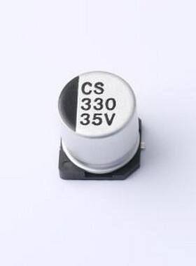 CS1V331M-CRG10 贴片型铝电解电容 330uF ±20% 35V SMD,D10xL10.