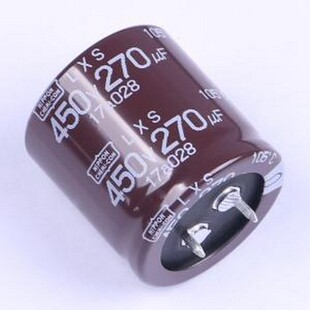 插件 ELXS451VSN271AR30S D30x 450V ±10% 牛角型电解电容 270uF