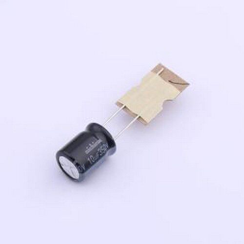 UVY2V100MPD1TD 直插铝电解电容 10uF ±20% 350V 插件,D10xL12.5