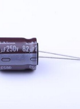 UCS2E820MHD 直插铝电解电容 82uF ±20% 250V 插件,D16xL20mm