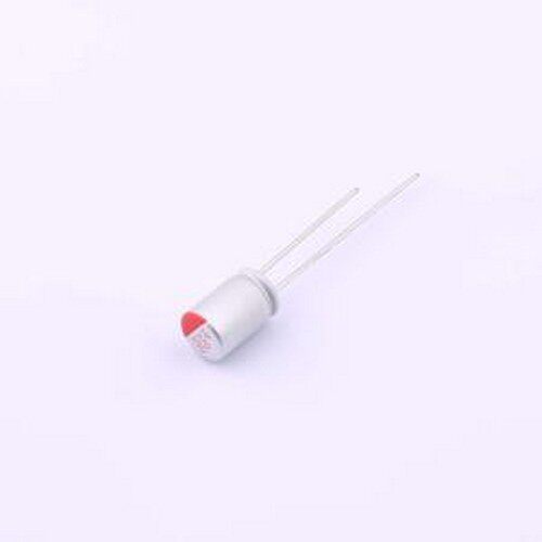 HF1E277M0609PC 固态电容 270uF ±20% 25V 插件,D6.3xL9mm