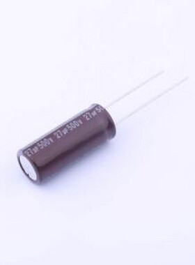KCXE2302H270MF 直插铝电解电容 27uF ±20% 500V 插件,D10xL23mm
