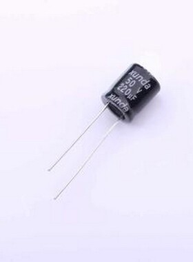 TM2271HMF132RB 直插铝电解电容 220uF ±20% 50V 插件,D10xL13mm