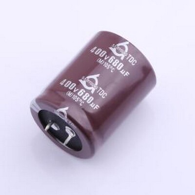 TDC 400V680 35*45 牛角型电解电容 680uF ±20% 400V 插件,D35xL