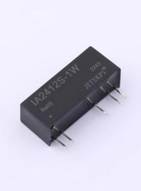 IA2412S-1W 电源模块 IA2412S-1W SIP-5