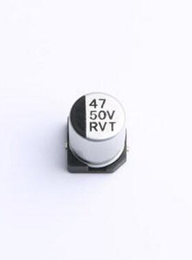 RVT1H470M0607 贴片型铝电解电容 47uF ±20% 50V SMD,D6.3xL7.7m