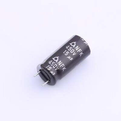 NFK450V15M10*20 3.5CC 直插铝电解电容 15uF ±20% 450V 插件,D1