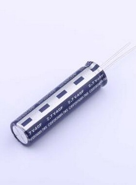 CXHP2R7406R-TWX 2.7V40F 超级电容器 40F ±20% 2.7V 插件,P=5mm