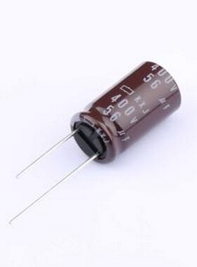 EKXJ401ELL560MU25S 直插铝电解电容 56uF ±20% 400V 插件,D14.5