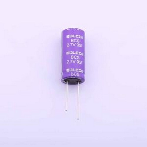 BCS2R7M356YS1635A2NP01 超级电容器 35F ±20% 2.7V 插件,P=7.5m