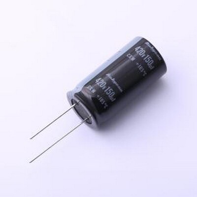 420CXW150MEFR18X35 直插铝电解电容 150uF ±20% 420V 插件,D18x