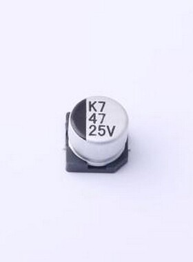 CK025M470E5APKKKV00R 贴片型铝电解电容 47uF ±20% 25V SMD,D6.