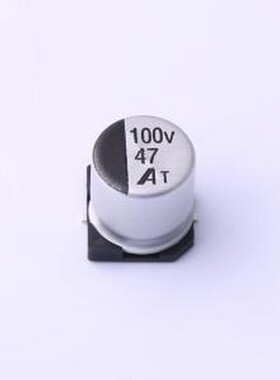 GVT2A476M1010CNVC 贴片型铝电解电容 47uF ±20% 100V SMD,D10xL