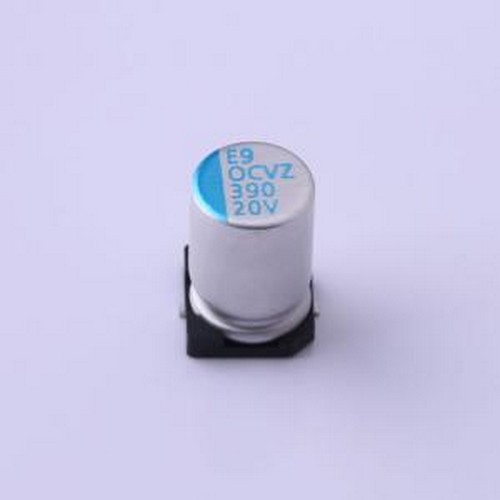 OVZ391M1DTR-0812 固态电容 390uF ±20% 20V SMD,D8xL12mm