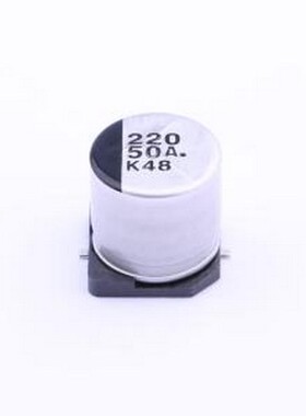 EEE1HA221P 贴片型铝电解电容 220uF ±20% 50V SMD,D10xL10.2mm