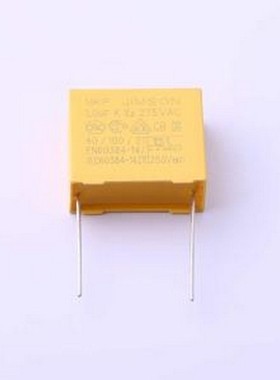 MKP105K275A05 安规电容 1uF ±10% 275V 等级:X2 插件,P=22.5mm