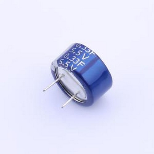 CBN5R5334CF-ZG 5.5V0.33F 超级电容器 0.33F -20%~+80% 5.5V 插