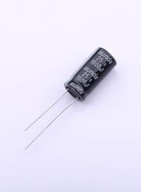 TM1081EMF202RB 直插铝电解电容 1000uF ±20% 25V 插件,D10xL20m