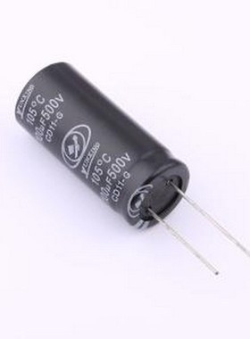 ECG2HM101M40OTBO 直插铝电解电容 100uF ±20% 500V 插件,D18xL4
